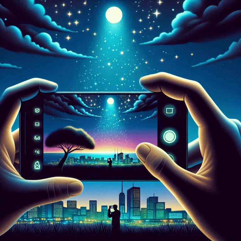 como usar HDR na fotografia noturna com smartphone