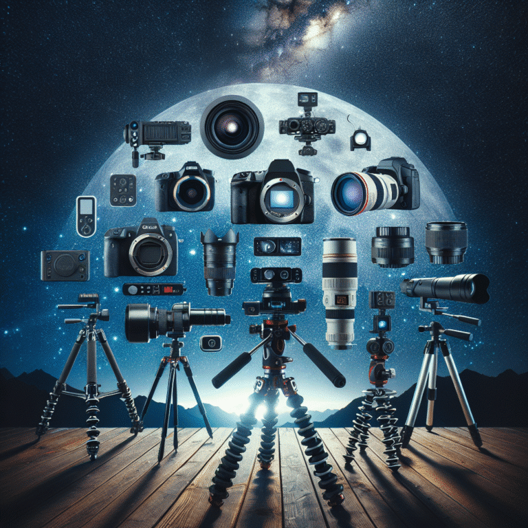 gadgets criativos para fotografia noturna