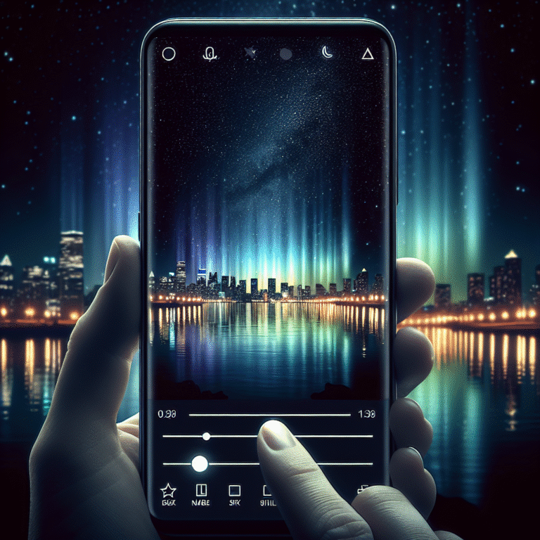 Filtros para fotografia noturna com smartphone que você precisa conhecer